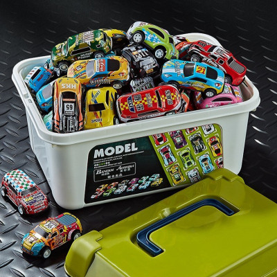 Hộp  30 xe  ô tô  đồ chơi , nhỏ nhắn xinh xắn , đa dạng nhiều màu 