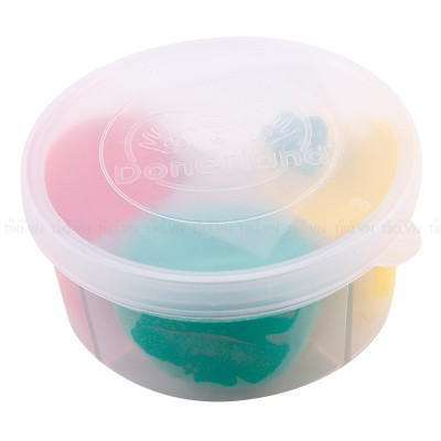 Hộp Đất Sét Học Tập Nhẹ 4 Màu DonerLand LA02028 (32g)