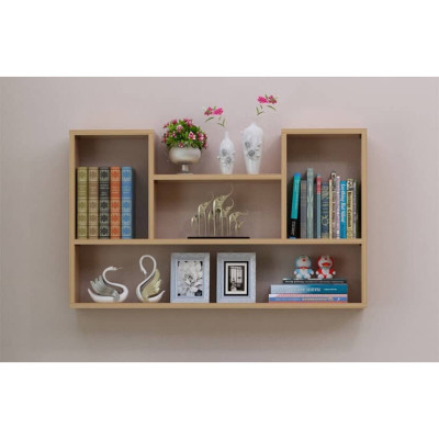  Kệ trang trí treo tường chữ U - Màu trắng