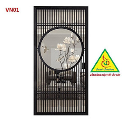 Vách ngăn phòng khách nhà bếp VN01 - Nội thất lắp ráp Viendong Adv