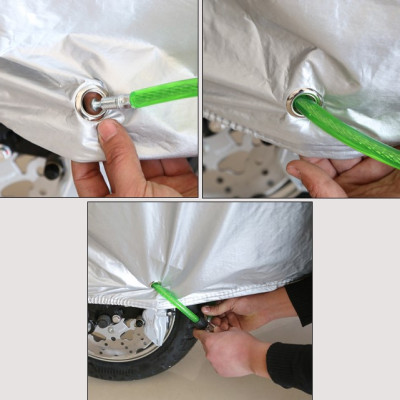 Bạt Phủ Áo Trùm Xe Máy Vải Dù Che Mưa Nắng Thời Tiết Khắc Nghiệt Loại Lớn Cho Dòng Xe Tay Ga - Xe Số Thông Dụng