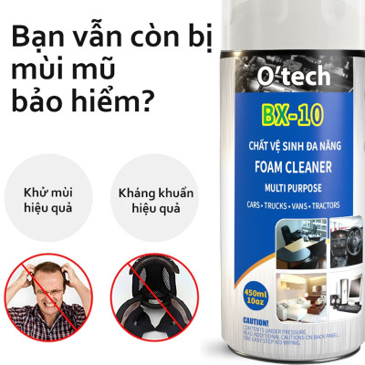 Dung dịch tẩy keo băng dính, vệ sinh keo đa năng OTech (450ml) - Dạng xịt tiện lợi