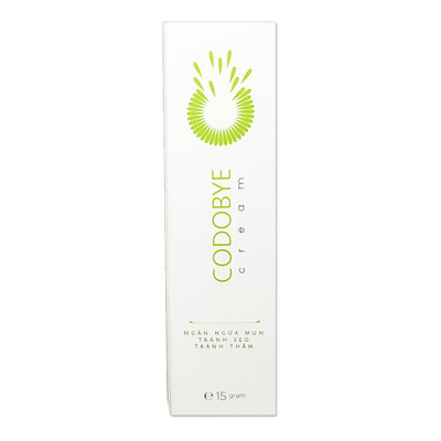 Bộ 2 tuýp kem bôi thảo dược hỗ trợ giảm mụn CODOBYE Cream