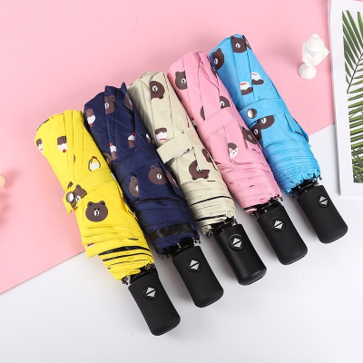 Ô dù đi mưa , che nắng vải dù gấp gọn , hình gấu dễ thương cute nhiều màu ,chống thấm nước ,chống tia UV , trẻ trung , hiện đại nhỏ gọn dễ dàng mang theo mọi nơi  