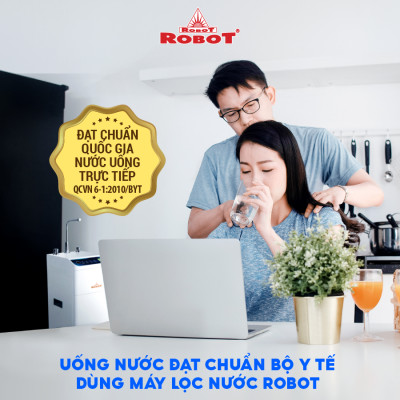 MÁY LỌC NƯỚC NÓNG THÔNG MINH LẠNH ROBOT GrandPlus-9  -Hàng Chính Hãng