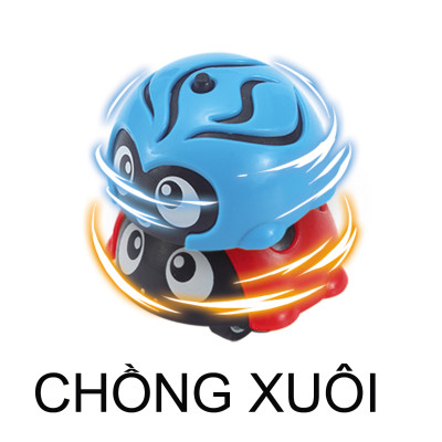 Bộ 4 con quay kỳ diệu Yuga Toys quái thú - Hàng chính hãng 