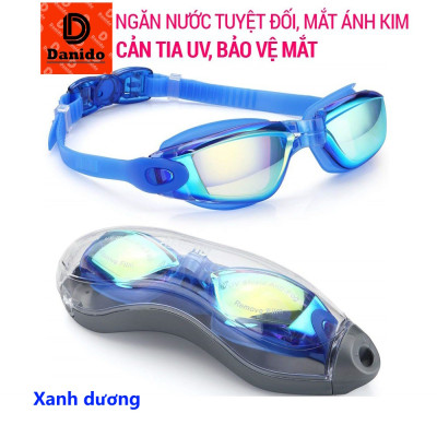 Kính Bơi Tráng Gương Cao Cấp Dành Cho Nam & Nữ – Có Bịt Tai, Chống Tia UV & Chống Sương Mù | Chính Hãng D Danido
