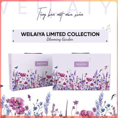 Set quà tặng cao cấp WEILAIYA: Sữa tắm Hoa Trà giúp Trắng da và Cấp Ẩm - Hương thơm thạch lịch, ngọt ngào, tươi mới