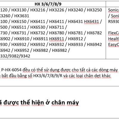 Bộ 4 đầu bàn chải đánh răng điện HX-6054 cho máy Philips Sonicare cho răng nhạy cảm HX3, HX6, HX7, HX8, HX9, R, FlexCare +, FlexCare, HealthyWhite, HydroClean, EasyClean, DiamondClean