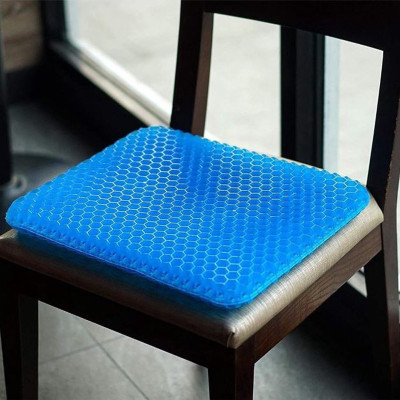 Đệm ngồi 3D Silicon văn phòng PEAFLO thế hệ mới, cấu trúc tổ ong 2 lớp thoáng khí, giảm áp lực lên mông, giảm đau mông.