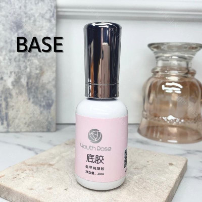 Base Top Cứng Móng Hoa Hồng Youth Rose 20ml Làm Nail Cho Nữ, Sơn Gel Bền Mượt, Độ Bám Cao, Dễ Kéo Mượt Nữ Women