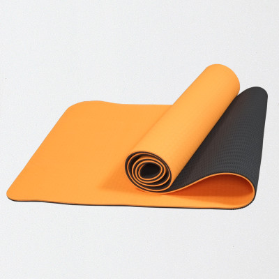 Thảm Tập Yoga Eco Friendly TPE 6mm 2 Lớp Tặng Kèm Túi Đựng Thảm
