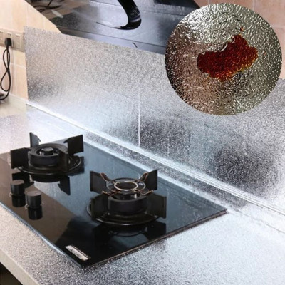 Cuộn Decal Dán Bếp Chọn Chiều Dài Giấy Decal Dán Tường Tráng Nhôm Cách Nhiệt Cao Cấp Chính Hãng
