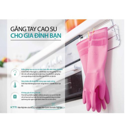 Hàng Tặng Không Bán - 2 Đôi Găng Tay Cao Su Tự Nhiên Kim Cương L