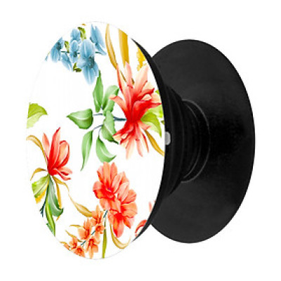 Popsocket in hình dành cho điện thoại Mẫu Cành Hoa Lan Đỏ