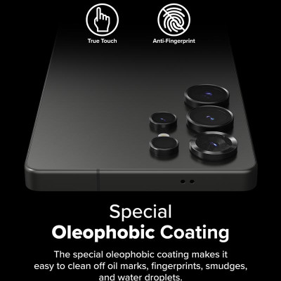 Bộ 2 dán camera cho Samsung Galaxy S25 Ultra RINGKE Lens Frame Glass - Hàng Chính Hãng