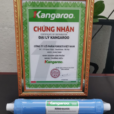 Combo 3 lõi lọc tạo khoáng Kangaroo 567 (Nano, Ceramic, Alkaline) - Hàng chính hãng