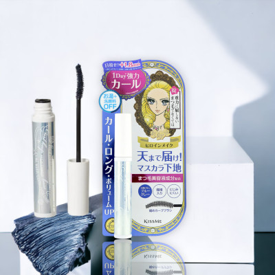 Mascara Lót Nền Nâng Cao Siêu Nâng Giữ Nếp Cong Chống Trôi Siêu Bền Kissme Heroine Make (2 Màu)