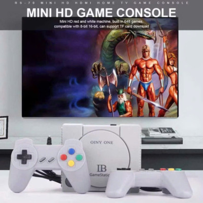 Máy Chơi Game Điện Tử 4 Nút 648 Trò 2 Tay Cầm Game psp 2 Người Chơi Có Game 16 Bit Kết Nối Tivi 4K Cổng Kết Nối hàng nhập khẩu