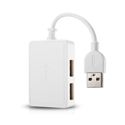 Hub USB 4 cổng SSK SHU-200 - Bộ mở rộng thêm 4 cổng USB – Hàng Chính Hãng