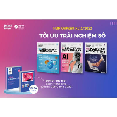 HBR ONPoint - Tối Ưu Trải Nghiệm Số (Bộ 3 Cuốn) - Bản Quyền