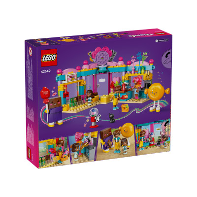Đồ Chơi Lắp Ráp Cửa Hàng Kẹo Ngọt Thành Phố Heartlake LEGO FRIENDS 42649 (376 Chi Tiết)