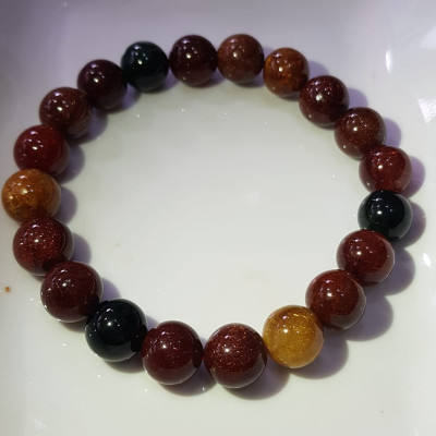 Vòng tay Nữ đá thạch anh tóc tam tài tự nhiên  Vòng vip size 10li / 10mm đậm đẹp đa sắc đậm sang trọng đẹp quyến rũ quyền lực  Ý nghĩa chiêu tài hút lộc may mắn, tài lộc tiền tài và sức khỏe món quà thật sự ý nghĩa ạ