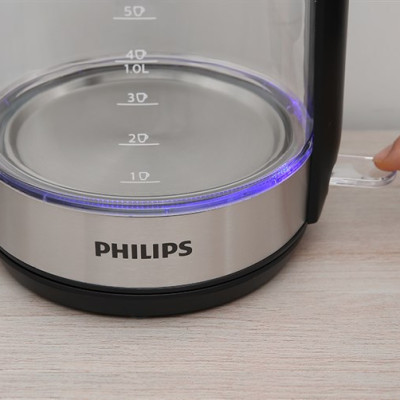 Bình đun siêu tốc Philips HD9339 - 2000W - 1.7 Lít - Hàng Chính Hãng, Bảo Hành Toàn Quốc