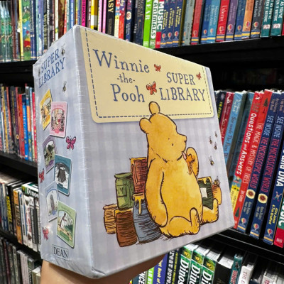 Sách - Winnie the Pooh - Super Library by A.A.Milne - Sách ngoại văn, sách thiếu nhi tiếng Anh, bìa cứng, nhập khẩu UK