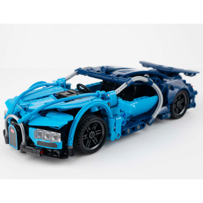 Đồ Chơi Lắp Ráp Xe Đua Chạy Đà Siêu Ngầu - Supercool Pullback Racing Car - Toys&Joys 3305 (473 Mảnh Ghép)