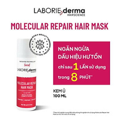 Mặt nạ phục hồi dành cho tóc hư tổn LABORIE derma Molecular Repair Hair Mask 100ml