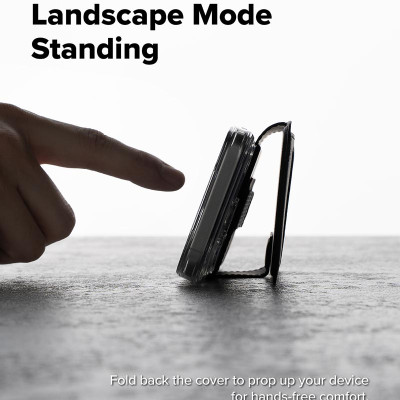 Ví từ tính RINGKE Folio Grip Wallet Magnetic cho iPhone 17 Pro Max - Hàng Chính Hãng