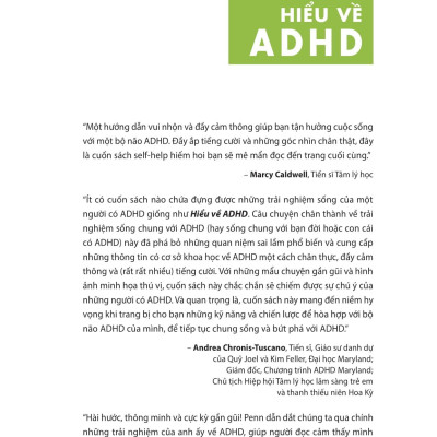 Sách - Hiểu Về ADHD - Vượt Qua Thách Thức Và Phát Triển Cùng Rối Loạn Tăng Động Giảm Chú Ý