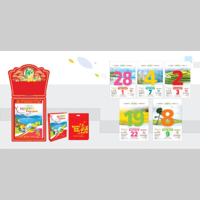 Lịch 2025 - Lịch Bloc Siêu Đại Trọn Bộ 2025 - 20 x 30 cm - Lịch Văn Lang