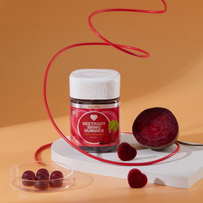 Combo Kẹo Dẻo Melatonin & Kẹo Dẻo Củ Dền Thuần Chay Coolvita - Cải Thiện Giấc Ngủ -Giảm Căng Thẳng - Hỗ Trợ Bổ Sung Sắt, Lưu Thông Máu &  Hỗ Trợ Bổ Sung Năng Lượng 2 Hộp (60 viên x 3g)/hộp