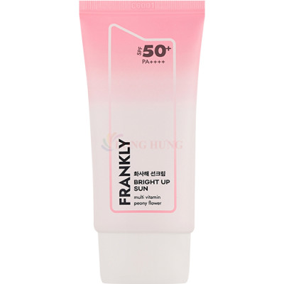 Kem chống nắng nâng tông kiềm dầu Frankly Bright Up Sunscreen SPF 50+ PA++++ (50ml) - Hàng chính hãng
