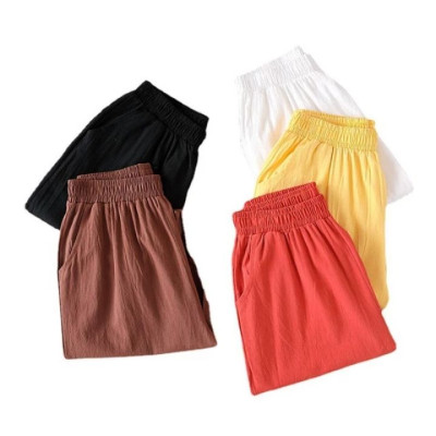 Quần Dài Nữ Suông Thanh Lịch Trẻ Trung ,Có Túi Cạp Chun ,Dài 88cm Chất Đũi Đẹp, Mịn Thoáng Mát (40-65Kg)QA0098