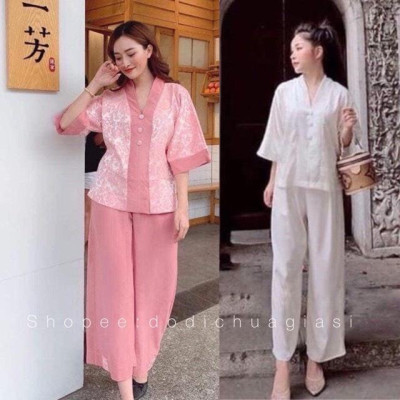 ĐỒ LAM ĐI CHÙA BÀ LAI GẤM Phối Lụa