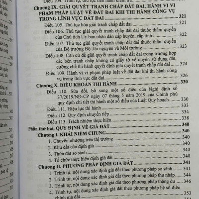 Sách Luật Đất Đai – Quy Định Về Giá Đất, Bồi Thường, Hỗ Trợ, Tái Định Cư Khi Nhà Nước Thu Hồi Đất