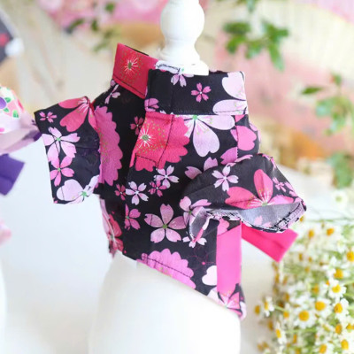 VÁY HOA KIỂU NHẬT BẢN SANG TRỌNG TỪ TỪ 0.5-8KG DÀNH CHO CHÓ MÈO