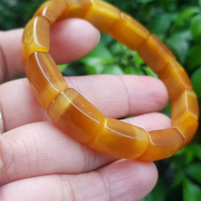 ️️Vòng nữ đá mắt hổ bản khúc đẹp vàng tươi tự nhiên Size vòng freesize tầm Ni 53mm x cao 10mm x dầy 7mm Hợp mệnh kim mệnh thổ mệnh Thủy đeo may mắn xinh đẹp ạ