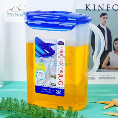 Bình đựng nước loại lớn Lock&Lock dung tích 3L HAP607 dùng đựng nước trái cây