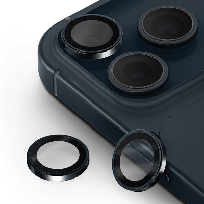 Kính Bảo Vệ Camera Cho iPhone 17 Pro/ 17 Pro Max UNIQ OPTIX PRIME Được Chế Tác Từ Sapphire Viền Thép Không Gỉ Hàng Chính Hãng