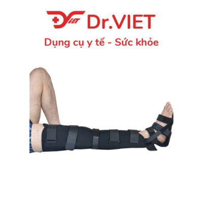 Nẹp Chân H1 Bảo Vệ Khớp Gối, Cổ Chân, Cẳng Chân - Hỗ Trợ Phục Hồi Chấn Thương