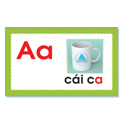 Tập Đánh Vần Tiếng Việt + Flasdcard Chữ Cái Chữ ghép Và Vần - Combo