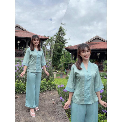 ĐỒ LAM ĐI CHÙA #Mã Freeship Xtra RP028# Bà Lai Gấm