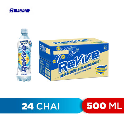 Thùng 24 Chai Nước Giải Khát Revive 500ml
