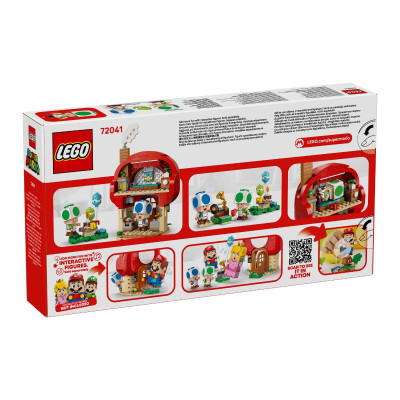 LEGO SUPER MARIO 72041 Đồ Chơi Lắp Ráp Bữa Tiệc Tại Nhà Của Toad (276 Chi Tiết)