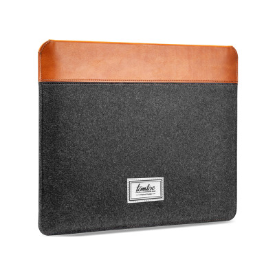 Túi chống sốc chính hãng TOMTOC (USA) Felt & PU Leather - H16-A01 cho iPad 9.7-11 inch/Pro M1/Surface Go/Samsung Galaxy Tab