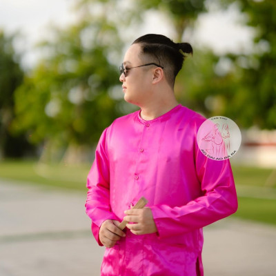 BIGSIZE Bộ bà ba phi bóng hồng cánh sen - Có bộ bà ba Bigsize- may sỉ bà ba toàn quốc - May bộ bà ba theo yêu cầu